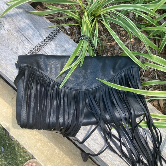 3Am Forever fringe Clutch Croosbody bag and shoulder bag - Picture 3 of 14
